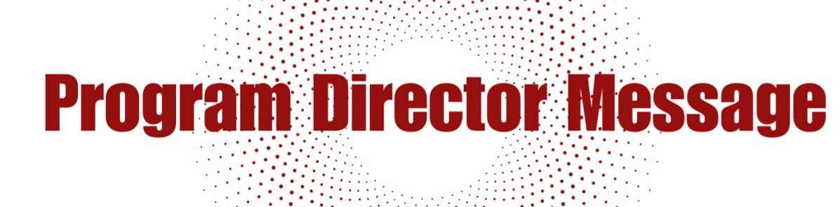 Directors Message Design Program Directors Message